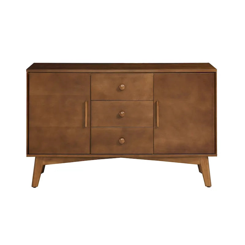 47.3 Mid Century Modern Sideboard Buffet Cabinet with Storage,Storage Cabinet with 2 Doors and 3 Drawers,Accent Console Table