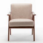 Living Room Chair with Solid Wood