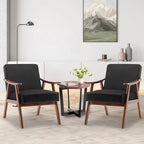 Living Room Chair with Solid Wood