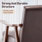 Living Room Chair with Solid Wood