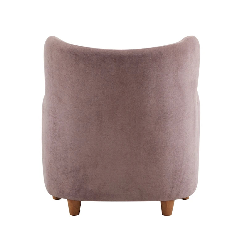 Bacho Fabric Wingback Accent Chair by Christopher Knight Home