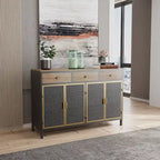 Freestanding Sideboard Storage Cabinet Entryway Floor Cabinet