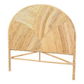 Seana Bohemian Rattan Standalone Headboard