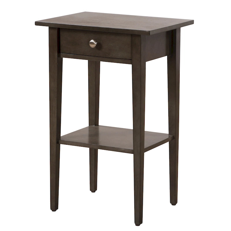 Dalton 1-drawer and Shelf Wooden Nightstand