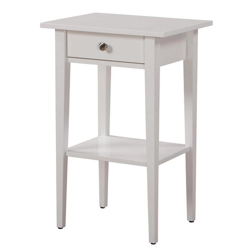 Dalton 1-drawer and Shelf Wooden Nightstand