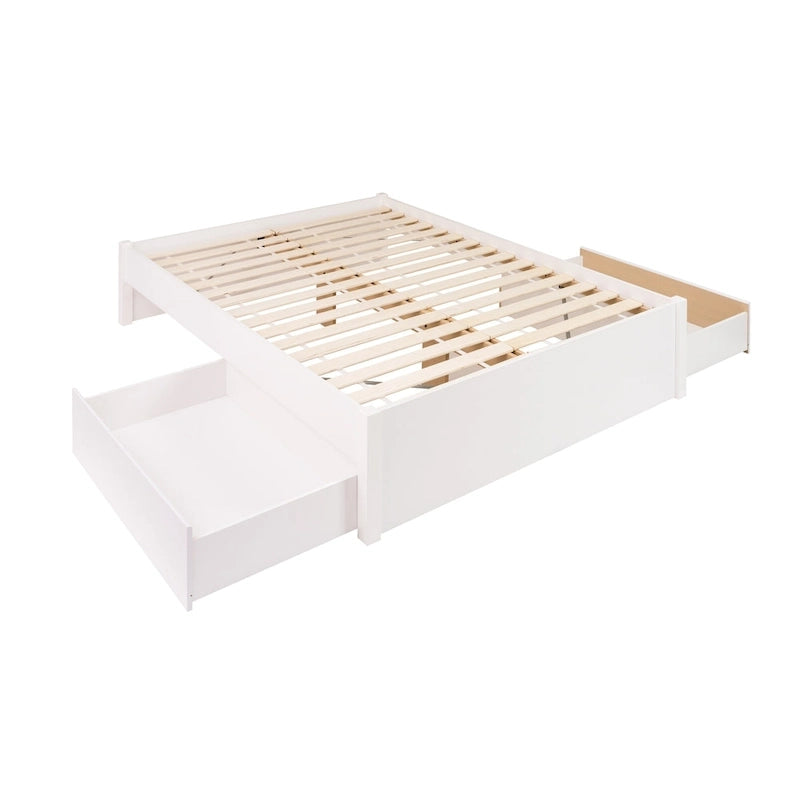Prepac Queen Select 4-post Platform Bed with Optional Drawers