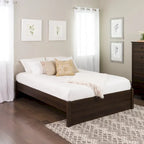 Prepac Queen Select 4-post Platform Bed with Optional Drawers