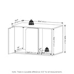 Furinno Peli Small Litter Box Enclosure