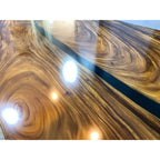 Sundaland 118 Large Slap Live Edge Dining Table
